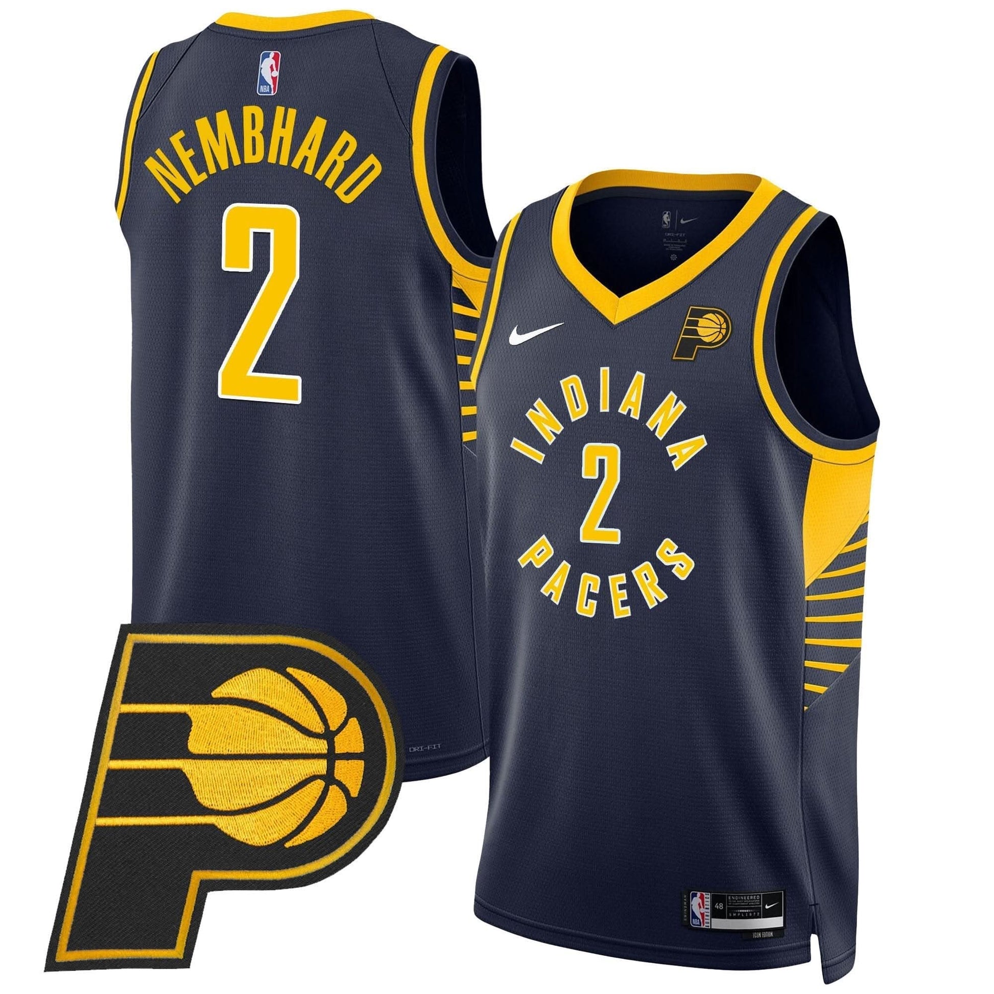 Indiana Pacers Swingman Jersey V2 - All Stitched