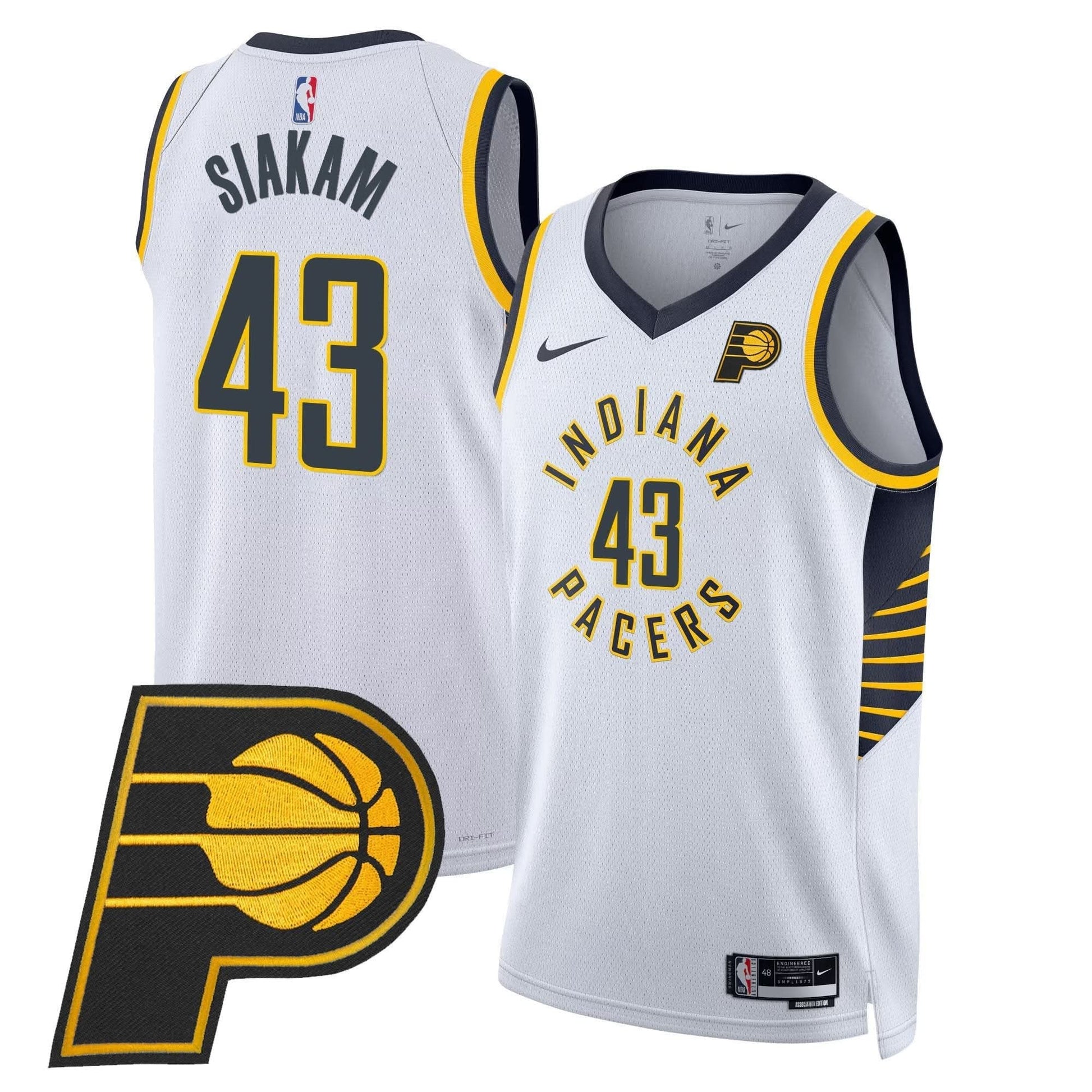 Indiana Pacers Swingman Jersey V2 - All Stitched
