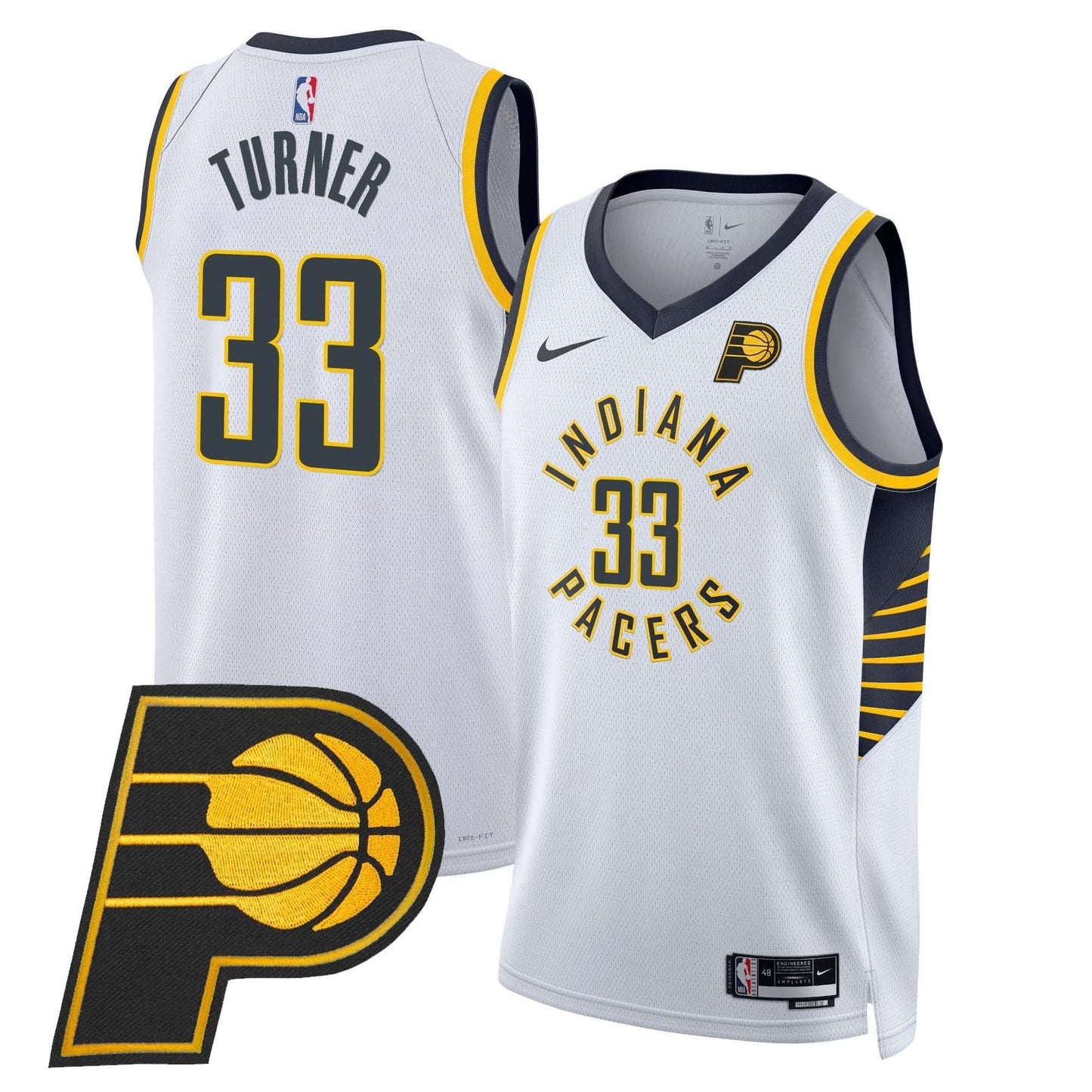 Indiana Pacers Swingman Jersey V2 - All Stitched