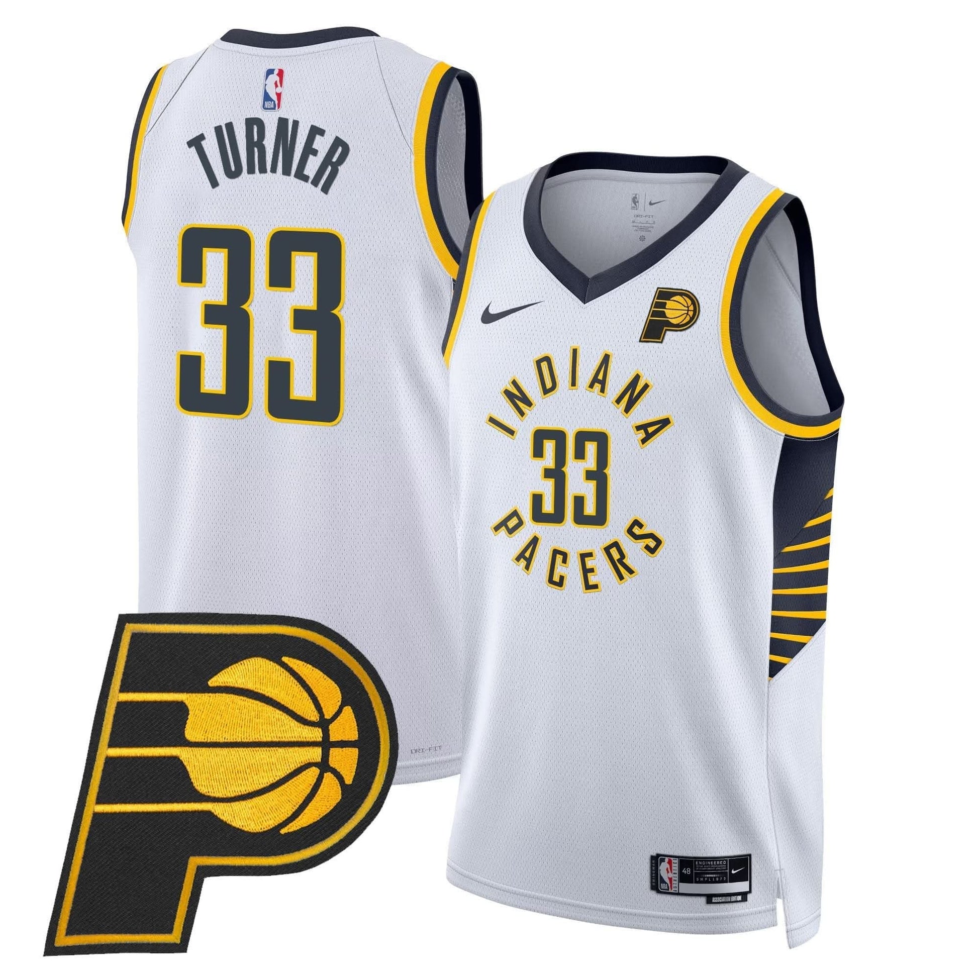 Indiana Pacers Swingman Jersey V2 - All Stitched