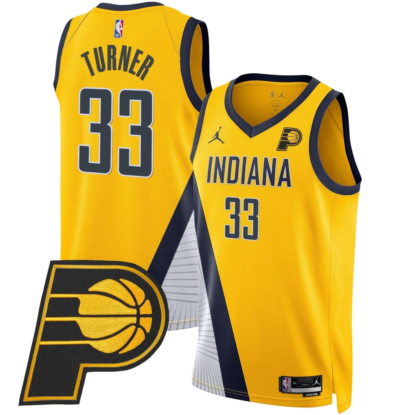 Indiana Pacers Swingman Jersey V2 - All Stitched