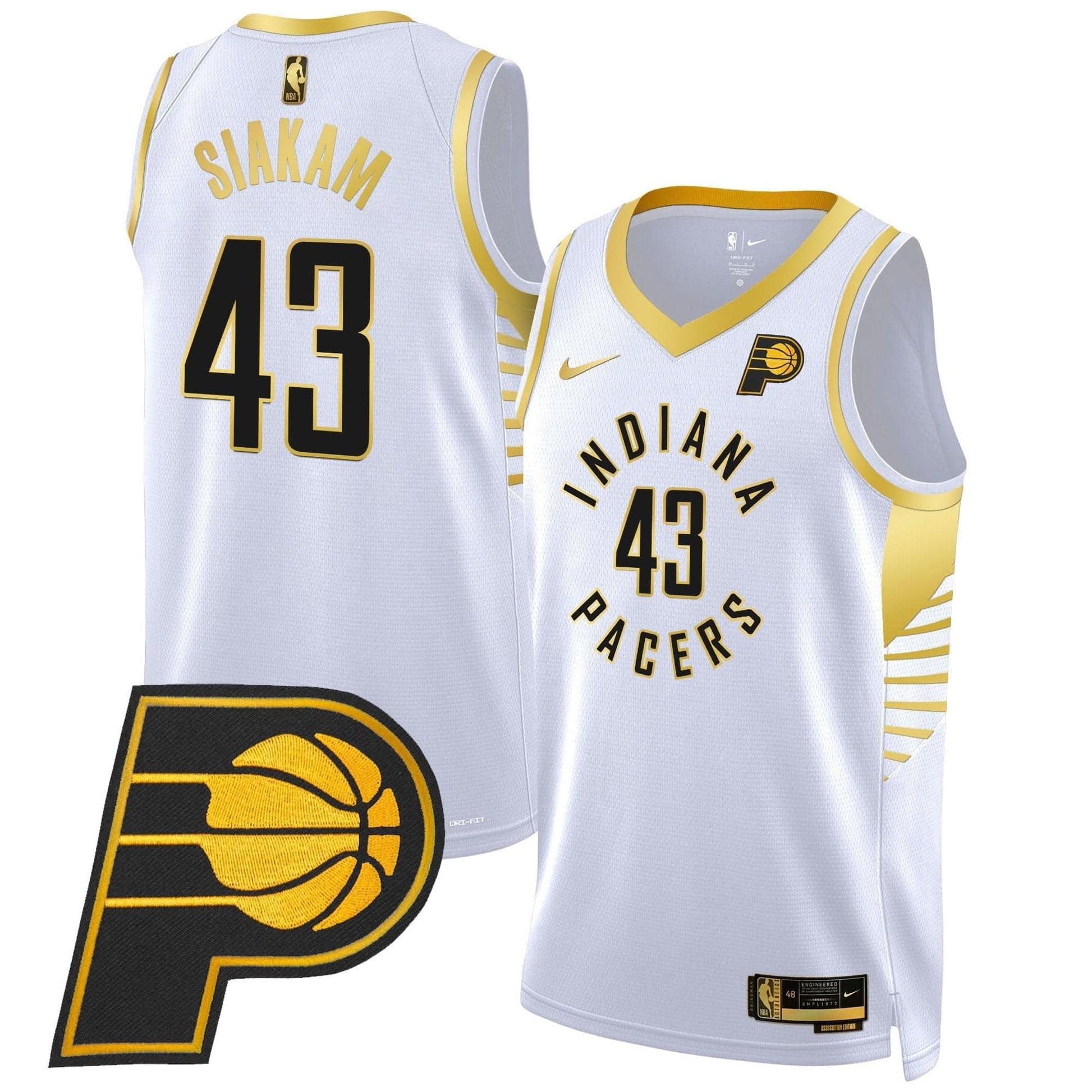 Indiana Pacers Swingman Jersey V2 - All Stitched