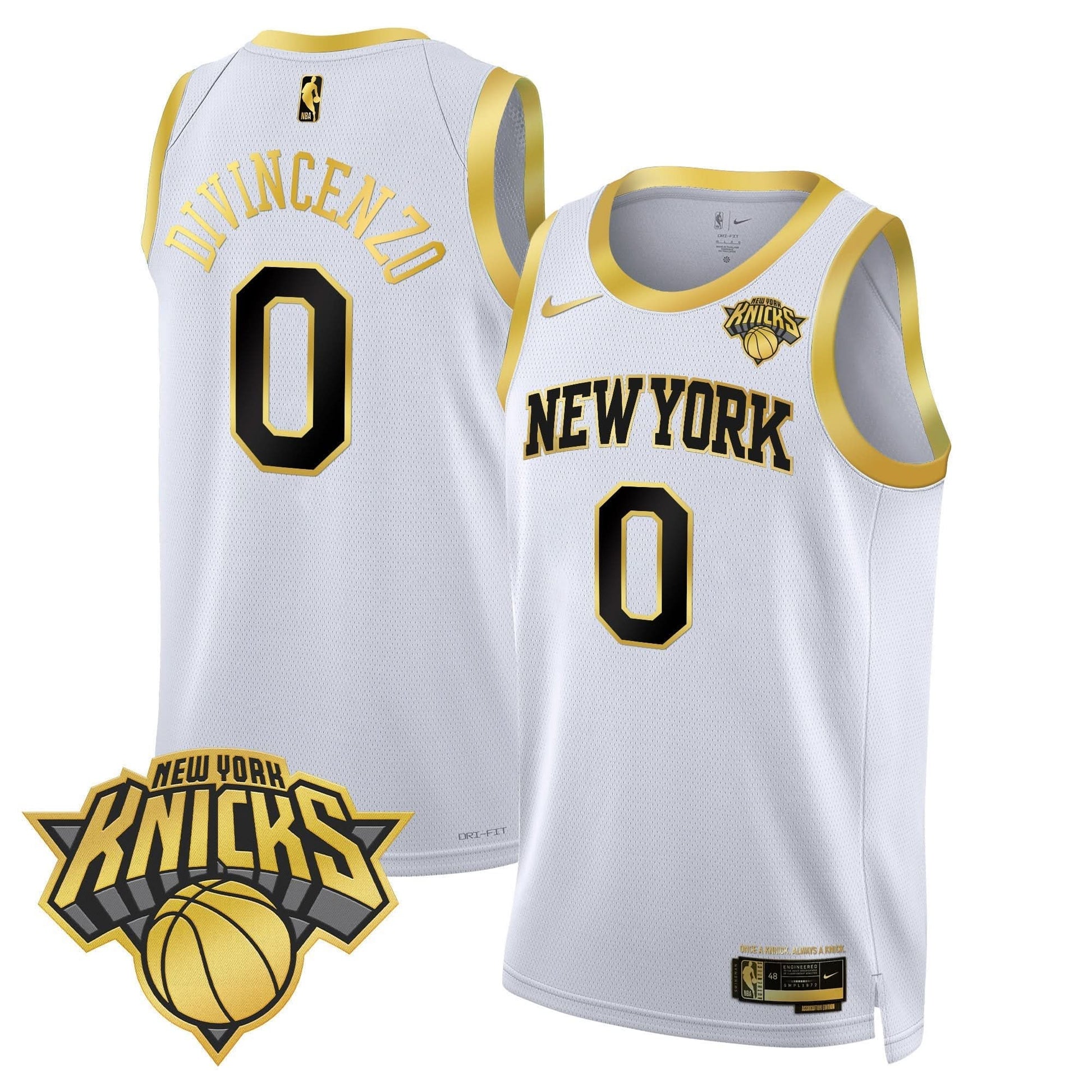 New York Knicks Swingman Jersey V2 - All Stitched