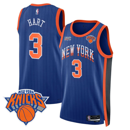 New York Knicks Swingman Jersey V2 - All Stitched