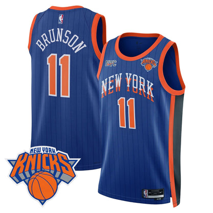 New York Knicks Swingman Jersey V2 - All Stitched