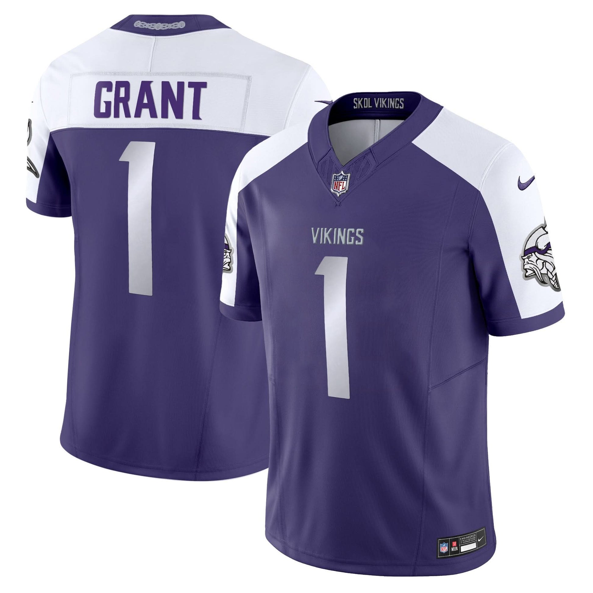 Minnesota Vikings 2024 Winter Warrior Vapor Limited Jersey - All Stitched