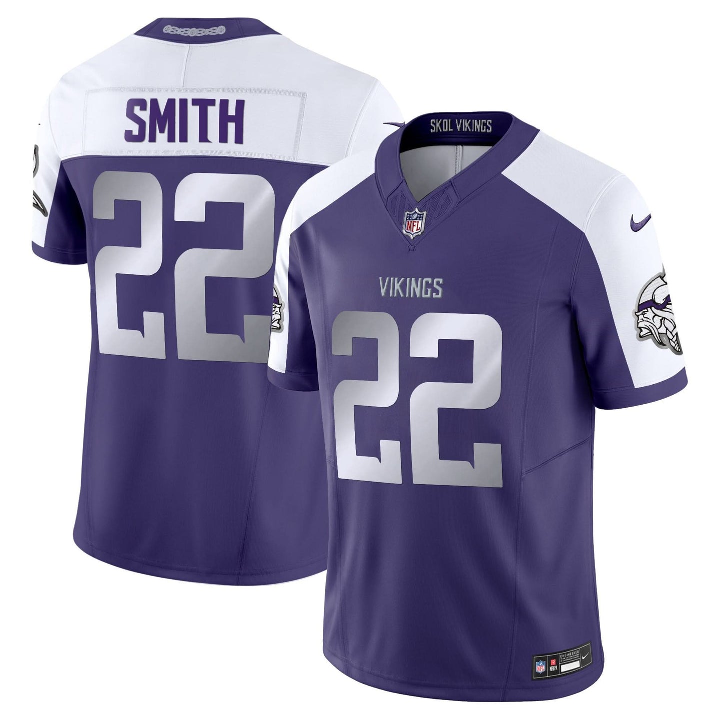 Minnesota Vikings 2024 Winter Warrior Vapor Limited Jersey - All Stitched