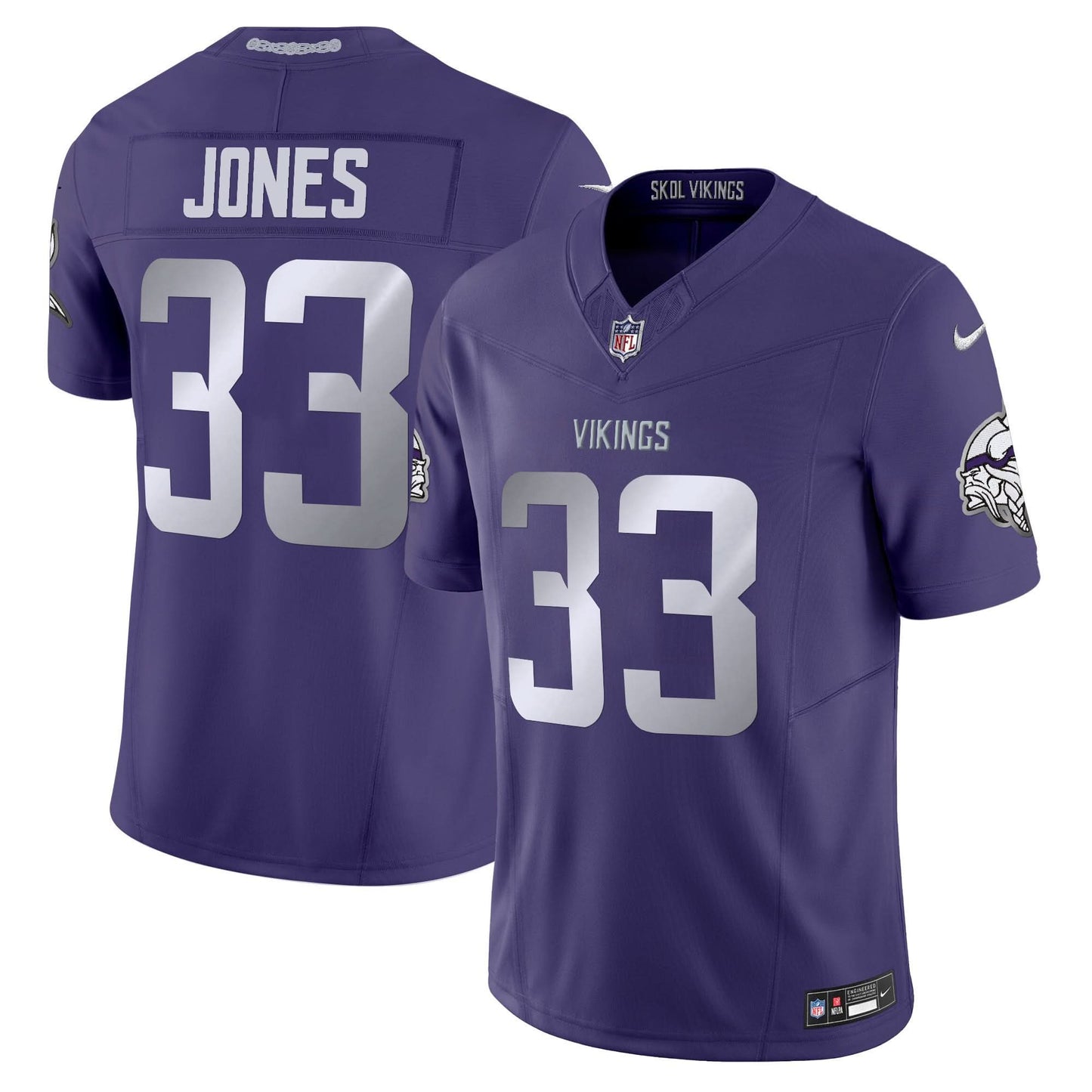 Minnesota Vikings 2024 Winter Warrior Vapor Limited Jersey - All Stitched