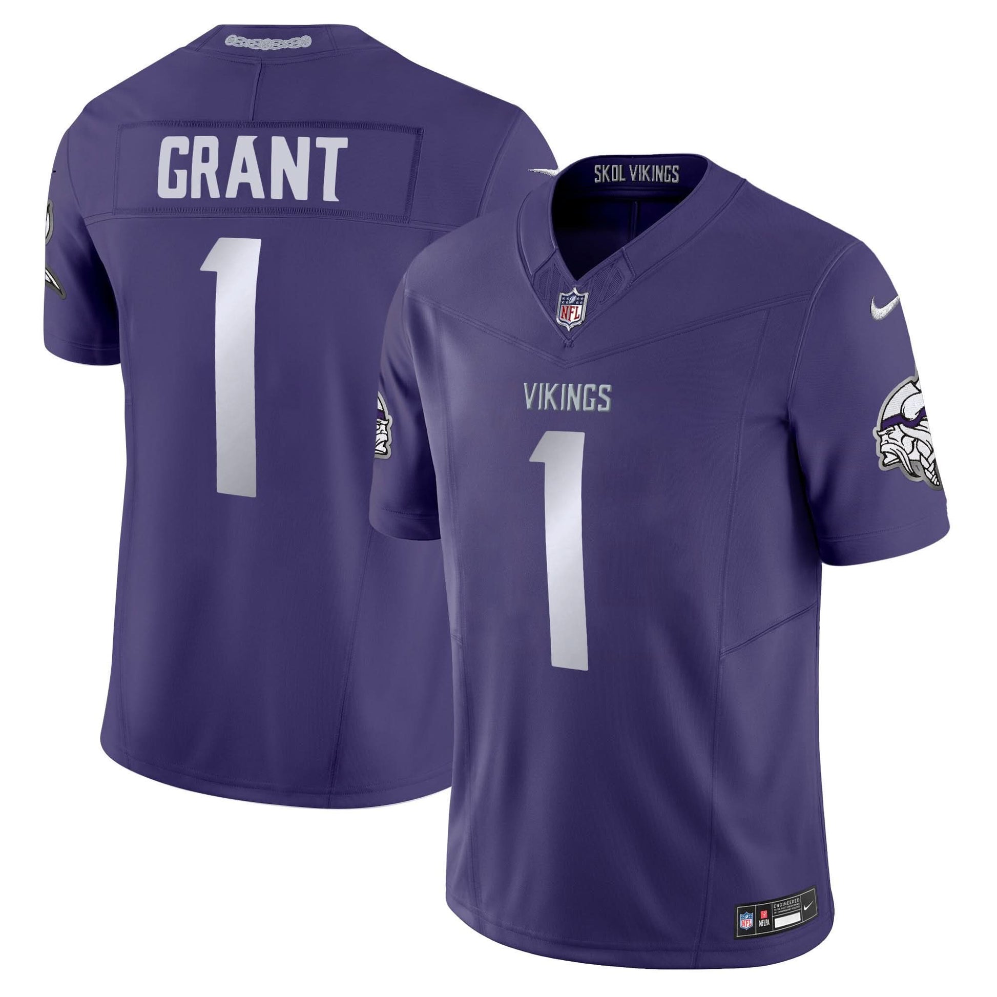 Minnesota Vikings 2024 Winter Warrior Vapor Limited Jersey - All Stitched