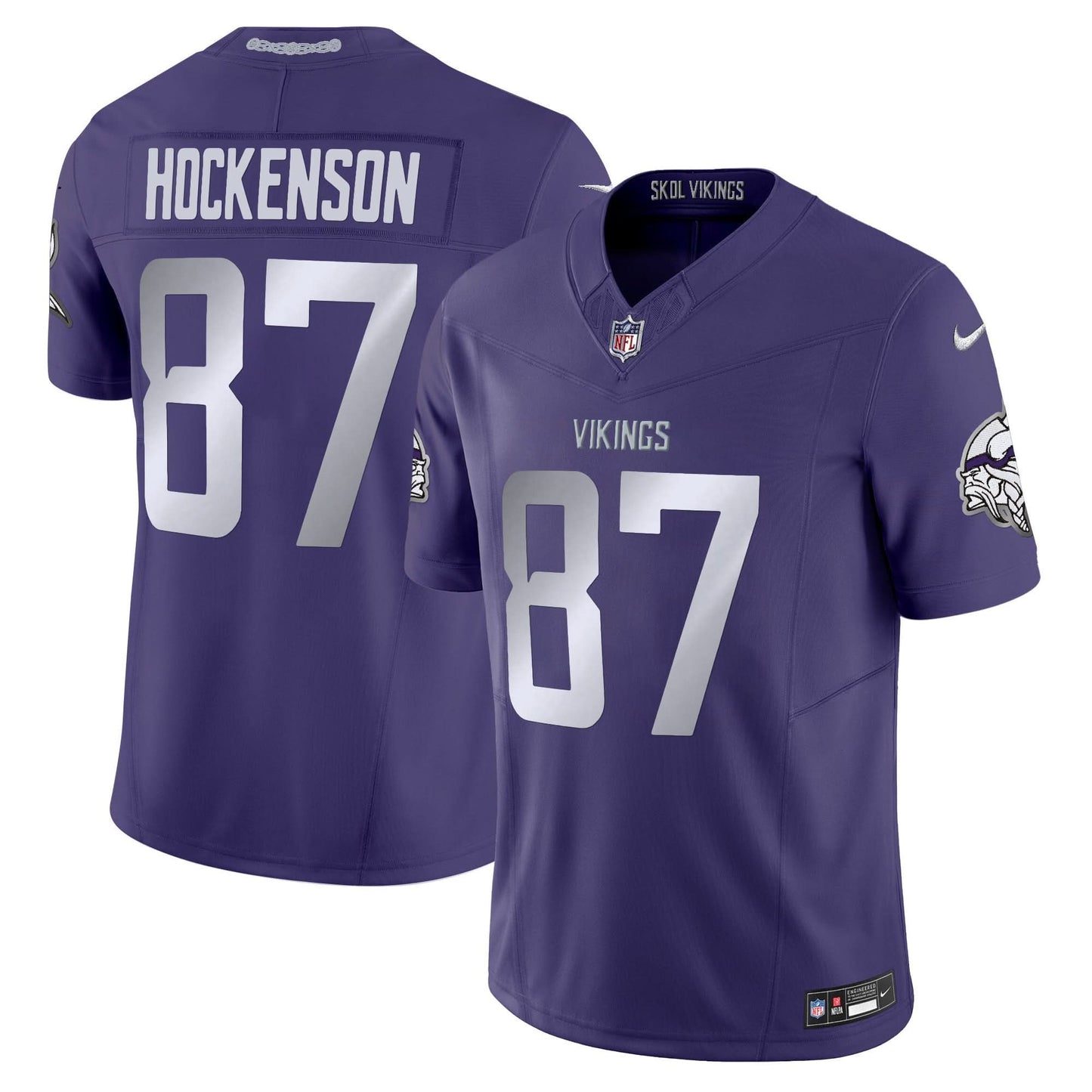 Minnesota Vikings 2024 Winter Warrior Vapor Limited Jersey - All Stitched