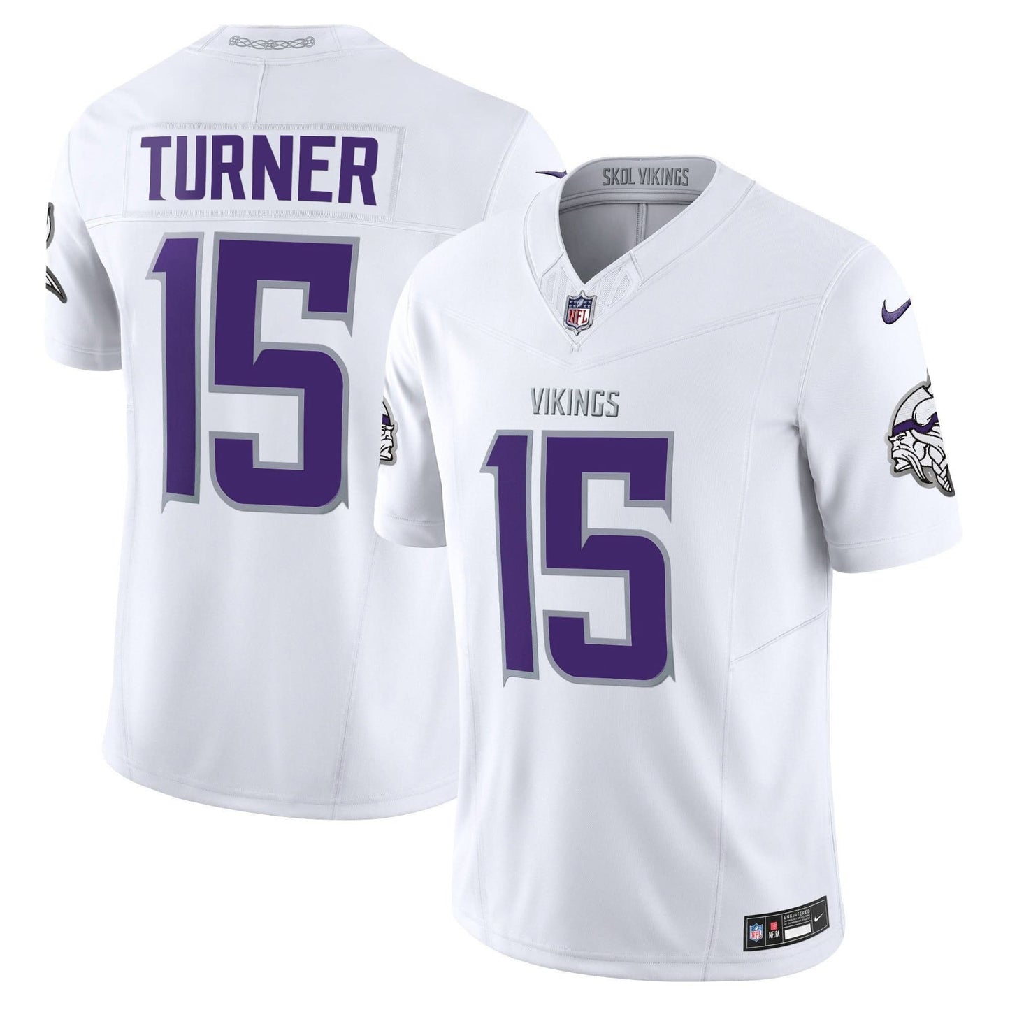 Minnesota Vikings 2024 Winter Warrior Vapor Limited Jersey - All Stitched