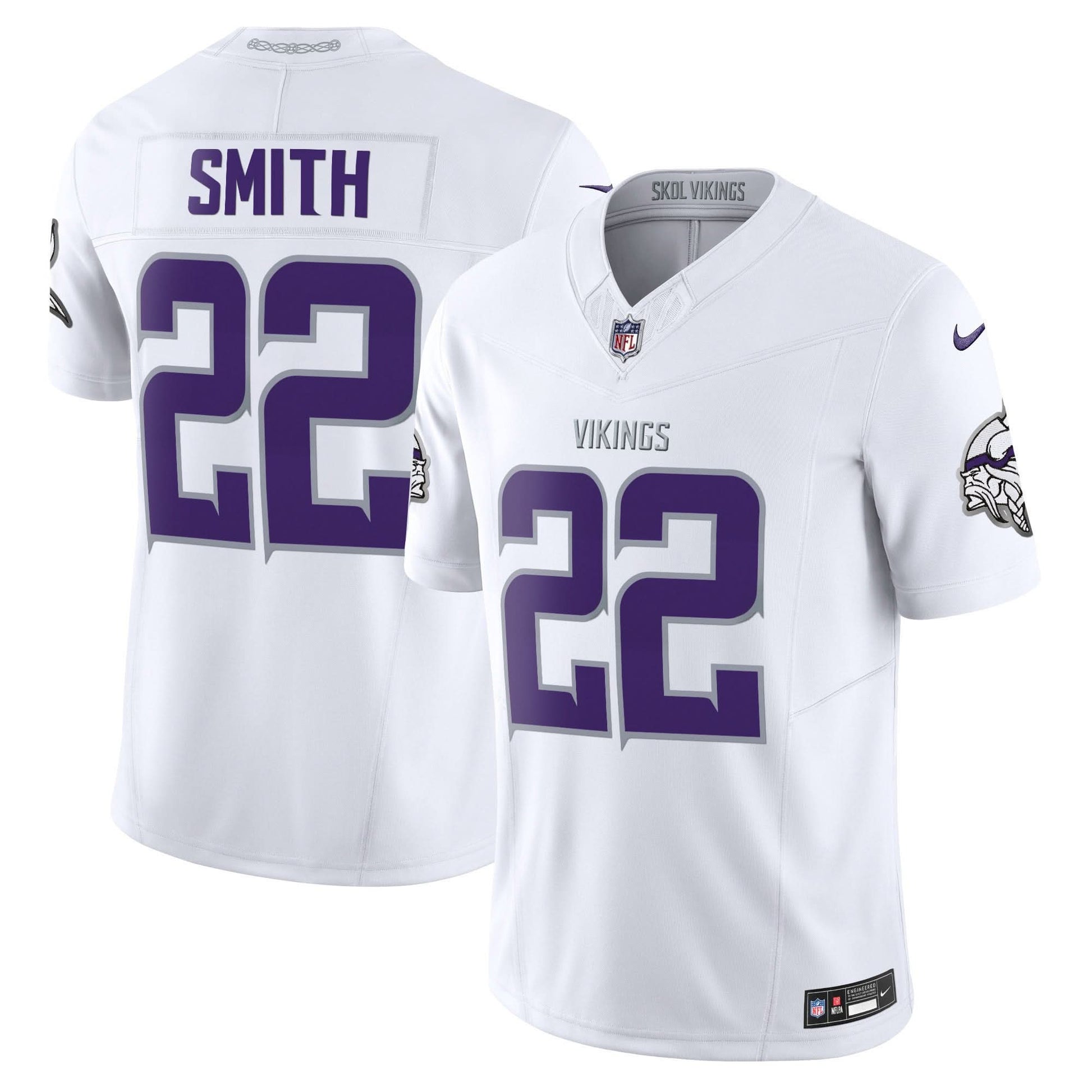 Minnesota Vikings 2024 Winter Warrior Vapor Limited Jersey - All Stitched