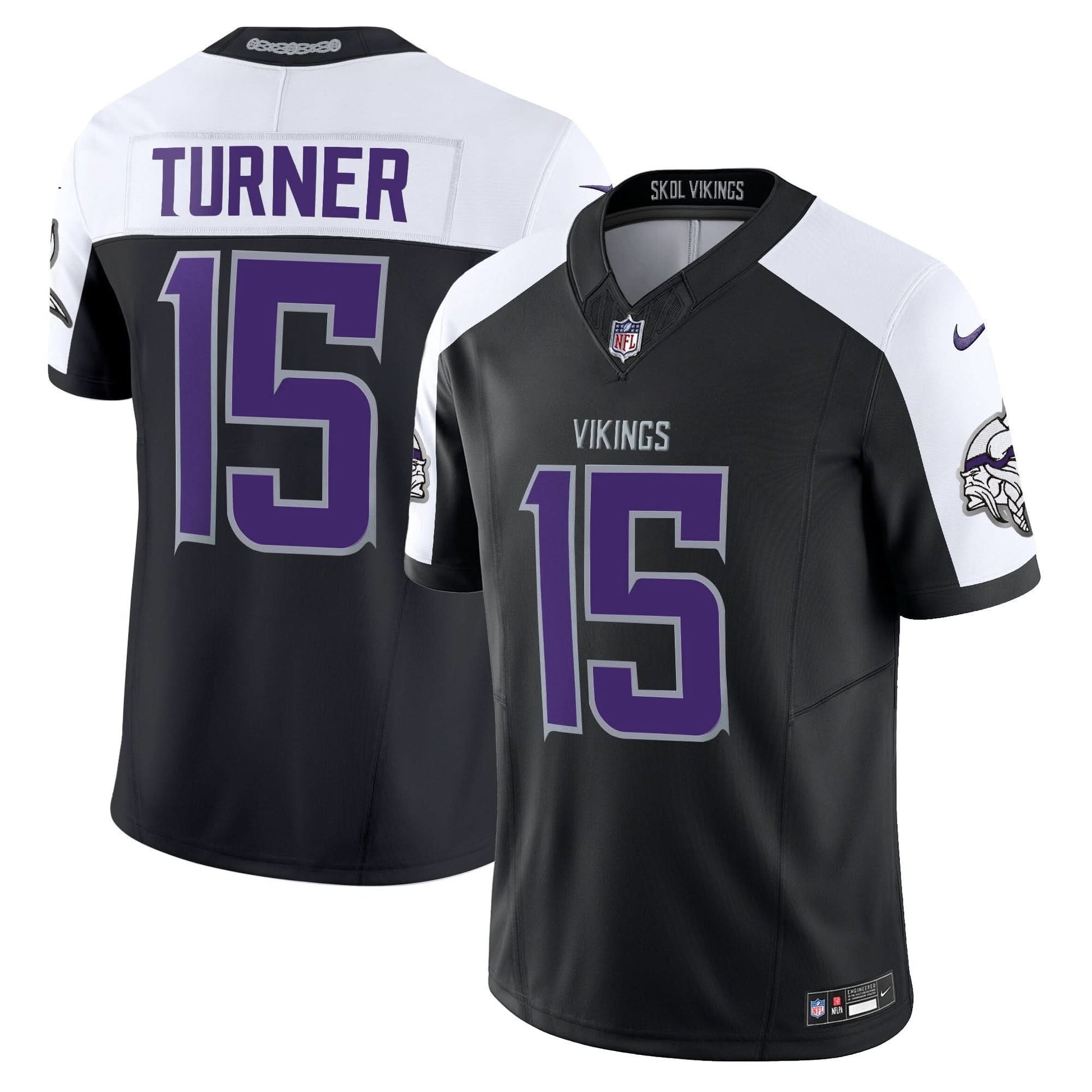 Minnesota Vikings 2024 Winter Warrior Vapor Limited Jersey - All Stitched