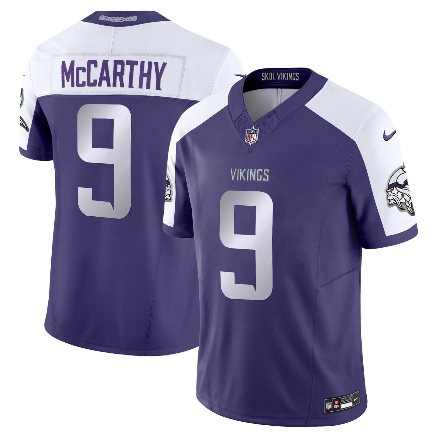 Minnesota Vikings 2024 Winter Warrior Vapor Limited Jersey - All Stitched