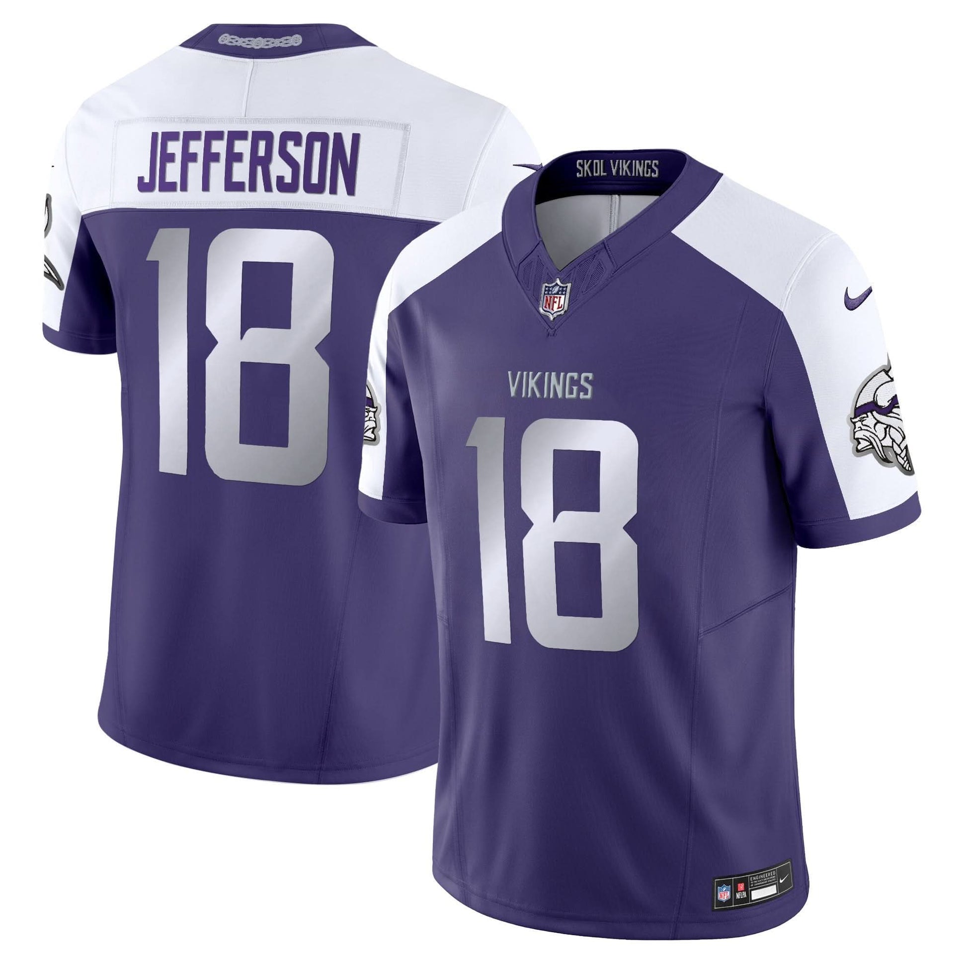 Minnesota Vikings 2024 Winter Warrior Vapor Limited Jersey - All Stitched