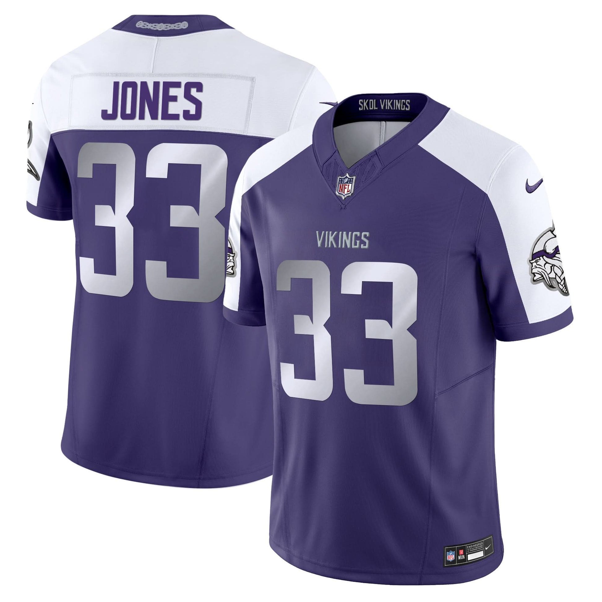 Minnesota Vikings 2024 Winter Warrior Vapor Limited Jersey - All Stitched