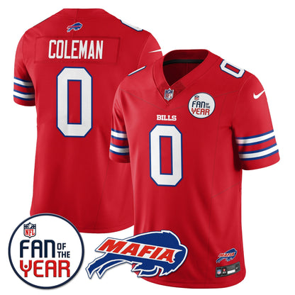 Buffalo Bills "Fan Of The Year" Jersey - All Stitched