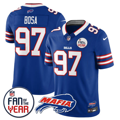 Buffalo Bills "Fan Of The Year" Jersey - All Stitched