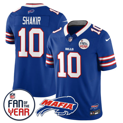 Buffalo Bills "Fan Of The Year" Jersey - All Stitched