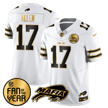 Buffalo Bills "Fan Of The Year" Jersey - All Stitched