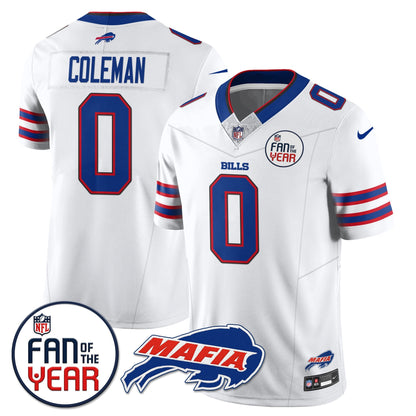 Buffalo Bills "Fan Of The Year" Jersey - All Stitched