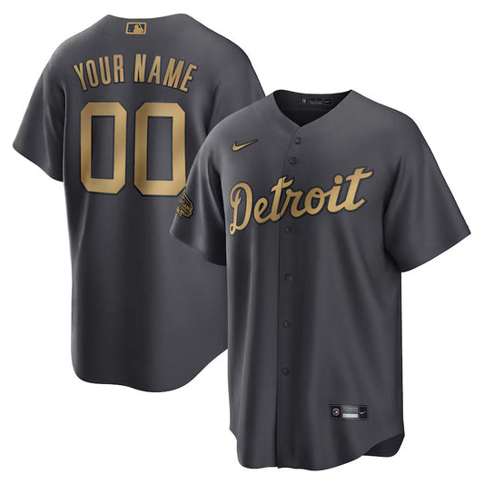 Detroit Tigers 2022 All Star Custom Jersey - All Stitched